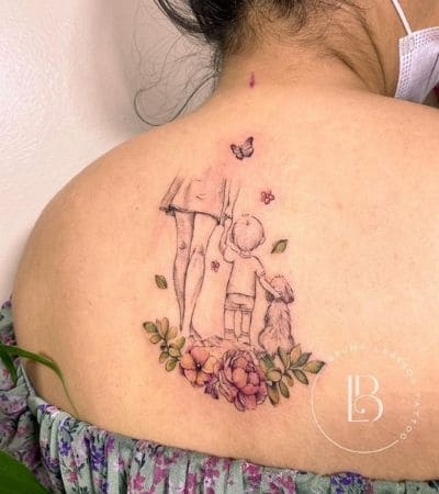 Top 7 tatuagem de mae e filho no braço 2022